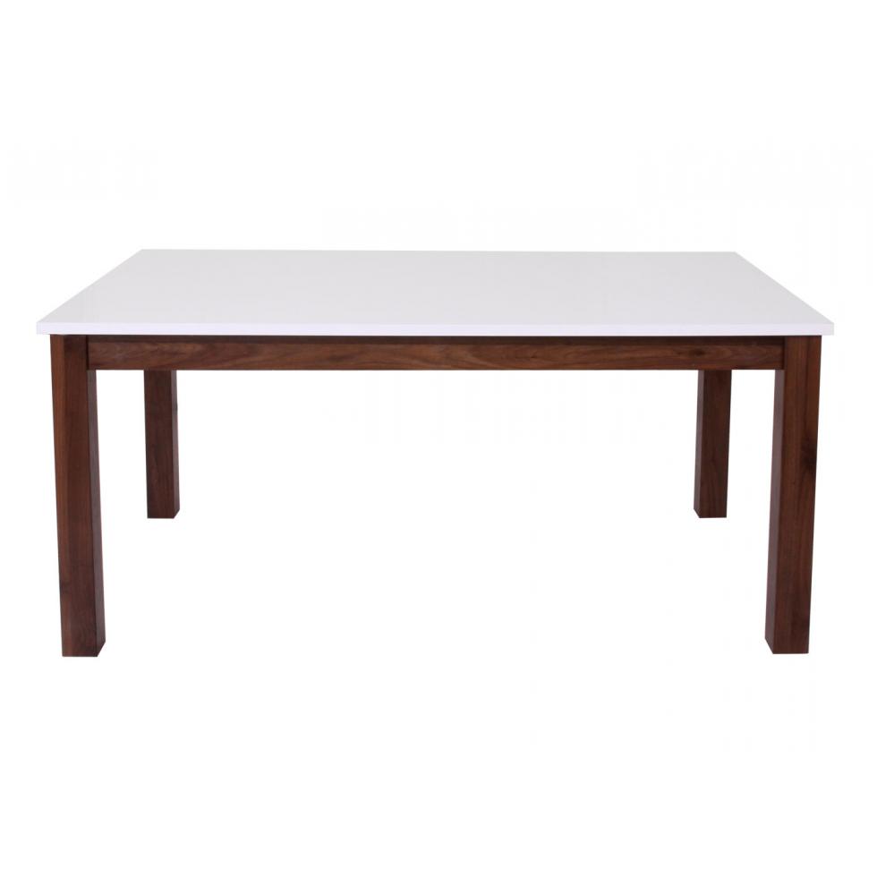 Esstisch Mcw B51 Tisch Ausziehbar Hochglanz Walnuss Optik 160 200x90cm Ebay