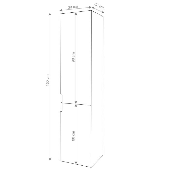 Badezimmerset HWC-B19, Waschtisch Spiegelschrank Hngeschrank, hochglanz ~ schwarz