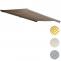 Elektrische Kassetten-Markise T122, Vollkassette Volant 4x3m ~ Polyester Sand