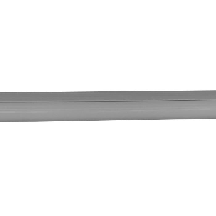 Elektrische Kassetten-Markise T122, Vollkassette Volant 4x3m ~ Polyester Grau/Weiß, grau