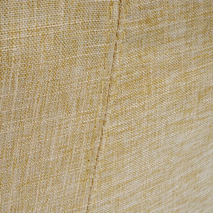 Esszimmerstuhl HWC-A50 II, Stuhl Kchenstuhl, Retro 50er Jahre Design ~ Textil, gelb, helle Beine
