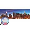 LED-Pinnwand, Pinboard Memoboard Leuchtbild, Timer ~ 120x40cm New York