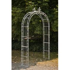 Rosenbogen Sun 258x156x34,5cm ~ antik-weiss