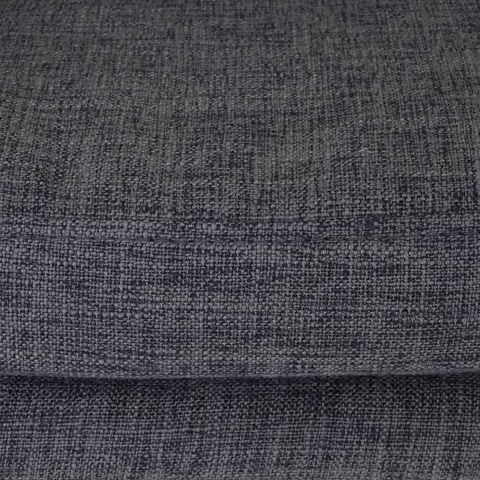 2er-Set Barhocker Malm T381, Barstuhl Tresenhocker ~ Textil, grau