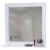 Wandspiegel mit Ablage HWC-C66, Badezimmer Badspiegel, 58x60cm weiß