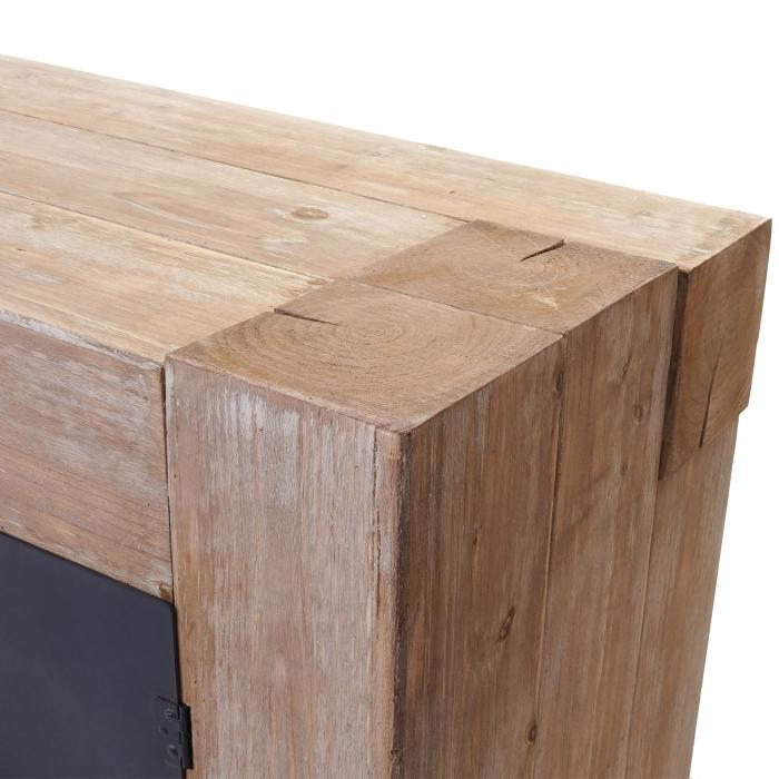 Sideboard HWC-A15, Kommode Schrank Anrichte, Tanne Holz rustikal massiv FSC-zertifiziert 90x160x45cm 67kg