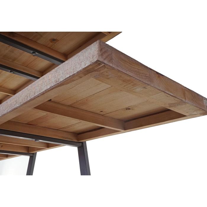 Standregal HWC-A15, Bücherregal Regal, 4 Ebenen Tanne Holz rustikal massiv FSC-zertifiziert 189x150x44cm