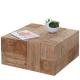 Couchtisch HWC-A15c, Wohnzimmertisch, Tanne Holz rustikal massiv FSC-zertifiziert 30x60x60cm