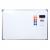 Whiteboard HWC-C84, Magnettafel Memoboard Pinnwand, inkl. Zubehr ~ 90x60cm