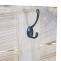 Wandgarderobe HWC-C89 Family, Garderobenpaneel Garderobe, Shabby-Look Vintage, 8 Haken 60x90cm ~ naturbraun