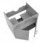 Waschbeckenunterschrank HWC-D16, Waschtischunterschrank Waschtisch Unterschrank Badmbel, FSC hochglanz 60cm ~ grau