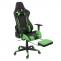 Relax-Brostuhl HWC-D25 XXL, Schreibtischstuhl Gamingstuhl, 150kg belastbar Fusttze ~ schwarz/grn