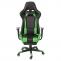 Relax-Brostuhl HWC-D25 XXL, Schreibtischstuhl Gamingstuhl, 150kg belastbar Fusttze ~ schwarz/grn