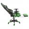 Relax-Brostuhl HWC-D25 XXL, Schreibtischstuhl Gamingstuhl, 150kg belastbar Fusttze ~ schwarz/grn