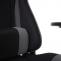 Relax-Brostuhl HWC-D25 XXL, Schreibtischstuhl Gamingstuhl, 150kg belastbar Fusttze Stoff/Textil ~ schwarz/grau