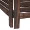Paravent HWC-C30, Raumteiler Trennwand Sichtschutz, Shabby-Look Vintage, 170x205cm ~ braun