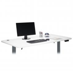 Tischplatte HWC-D40 für Schreibtische, Schreibtischplatte, 160x80cm ~ weiß