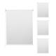 4er-Set Rollo HWC-D52, Fensterrollo Seitenzugrollo Jalousie, 100x160cm Sonnenschutz blickdicht ~ wei