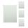 4er-Set Rollo HWC-D52, Fensterrollo Seitenzugrollo Jalousie, 120x230cm Sonnenschutz blickdicht ~ creme