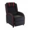 Fernsehsessel HWC-D68, HWC-Racer Relaxsessel TV-Sessel Gaming-Sessel, Kunstleder ~ schwarz/rot