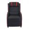 Fernsehsessel HWC-D68, HWC-Racer Relaxsessel TV-Sessel Gaming-Sessel, Kunstleder ~ schwarz/rot