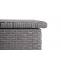 Poly-Rattan Kissenbox HWC-D88, Gartentruhe Auflagenbox Truhe ~ Basic grau, 51x115x59cm 250l
