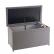 Poly-Rattan Kissenbox HWC-D88, Gartentruhe Auflagenbox Truhe ~ Basic grau, 51x100x50cm 170l