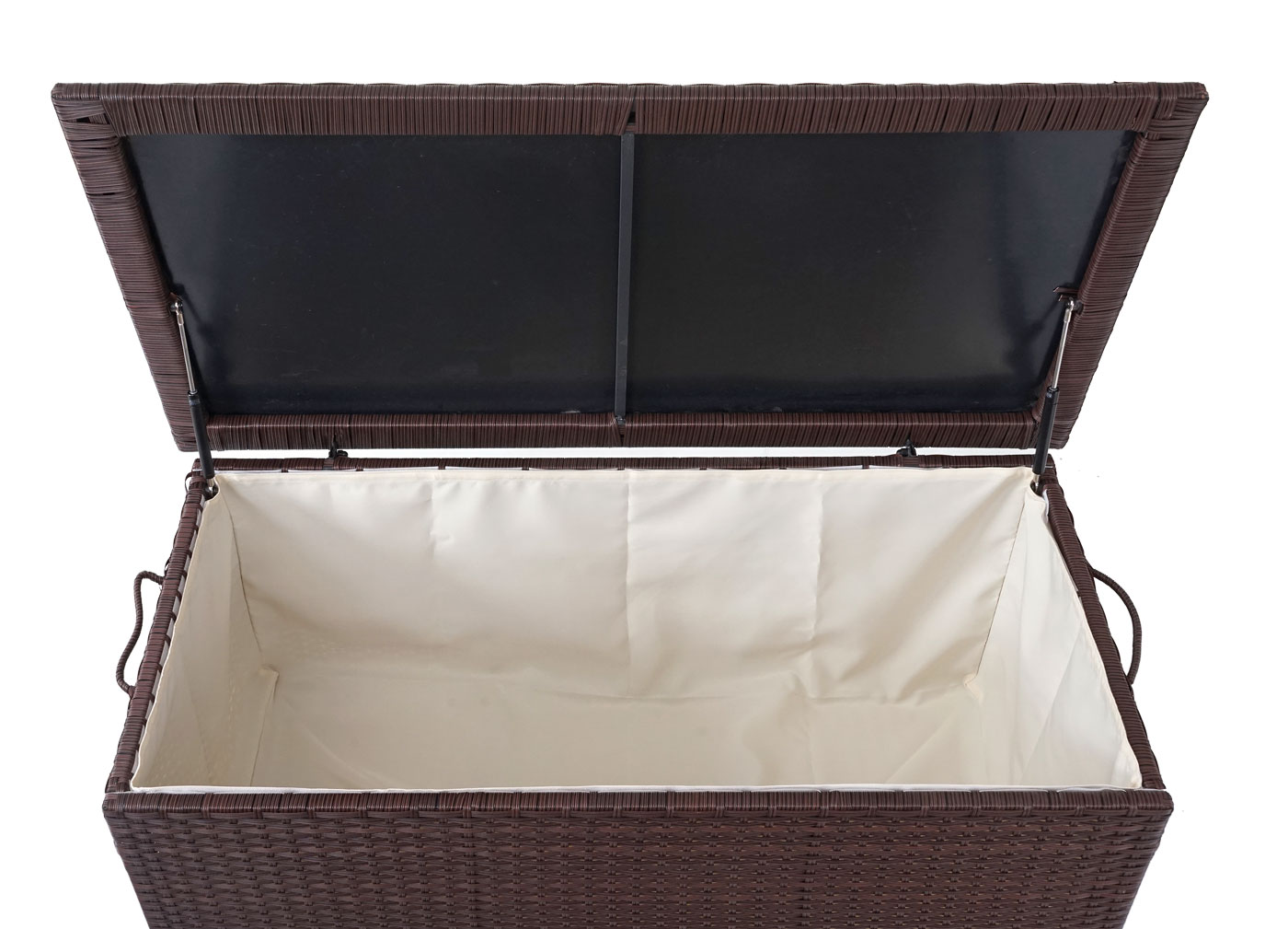 Poly-Rattan Kissenbox HWC-D88