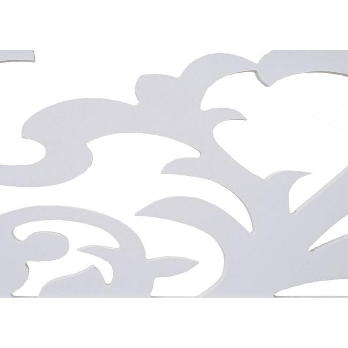 Defekte Ware (Mittig gebrochen SK8) | 2er-Set Dekopaneel fr WPC-Sichtschutz Sarthe, Verkleidung, 16x177cm wei