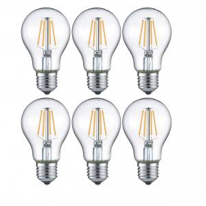 Trio LED-Leuchtmittel RL187, Filament Glhbirne Leuchte, E27 4W EEK E, warmwei ~ 6er Set