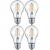 Trio LED-Leuchtmittel RL187, Filament Glhbirne Leuchte, E27 4W EEK E, warmwei ~ 4er Set