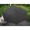 Sonnenschirm Florida, Gartenschirm Marktschirm,  3,5m Polyester/Holz 7kg ~ anthrazit