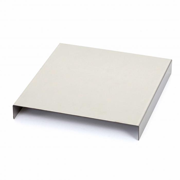 Armlehnen-Ablage HWC-C67, Sofa-Butler Tablett, Edelstahl 25cm 1 Stck