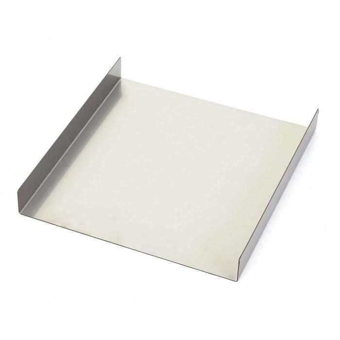 Armlehnen-Ablage HWC-C67, Sofa-Butler Tablett, Edelstahl 25cm 1 Stck