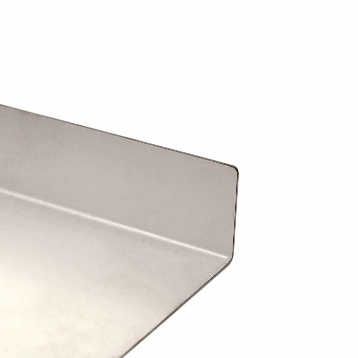 Armlehnen-Ablage HWC-C67, Sofa-Butler Tablett, Edelstahl 25cm 1 Stck