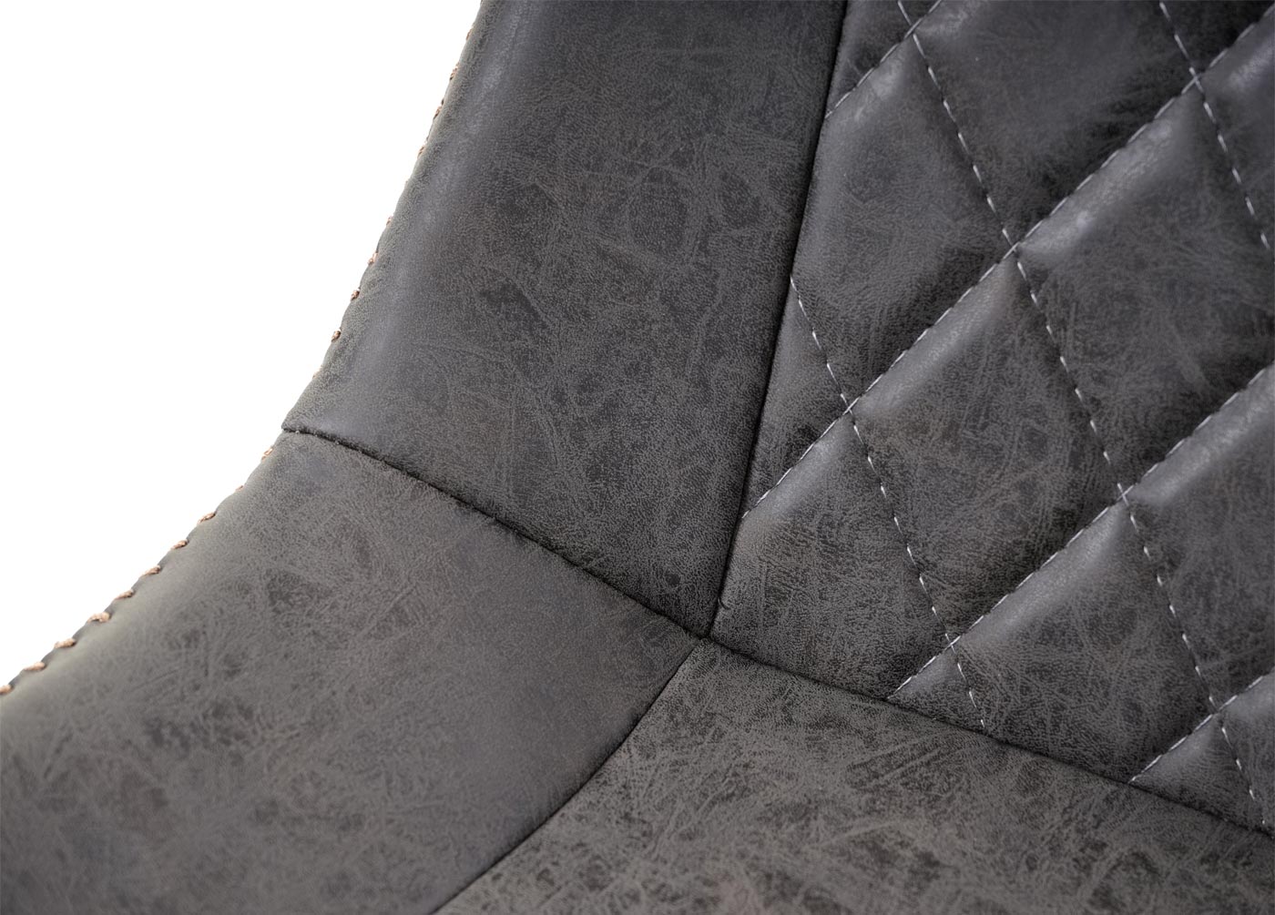 HWC-E56 Stuhl grau Detailbild Oben Ansicht
