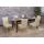 6er-Set Esszimmerstuhl HWC-E58, Stuhl Essstühle ~ Kunstleder creme, helle Beine 6er-Set Esszimmerstuhl HWC-E58, Stuhl Essstühle ~ Kunstleder creme, helle Beine