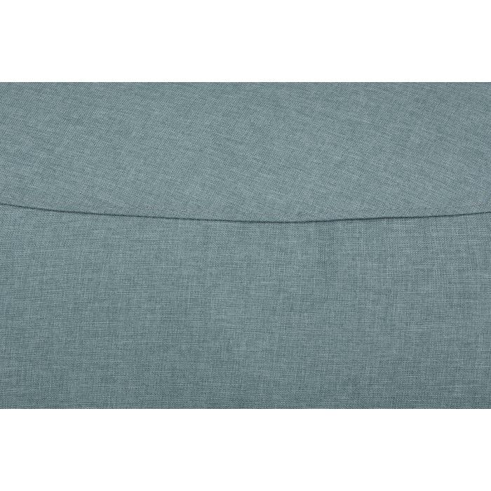 Schlafsessel HWC-E68, Schlafsofa Funktionssessel Klappsessel Relaxsessel, Stoff/Textil ~ grau-blau