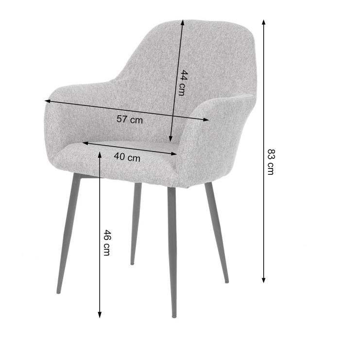 B-Ware (Kratzer/Fleck SK2) | 2er-Set Esszimmerstuhl HWC-F18, Stuhl Kchenstuhl, Retro ~ Samt creme-wei, goldene Beine