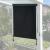 Vertikalmarkise HWC-F42, Senkrechtmarkise Sichtschutz Außenrollo Rollo, UV-Schutz 50 Stoff ~ 250x100cm, schwarz