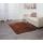 Teppich HWC-F69, Shaggy Läufer Hochflor Langflor, Stoff/Textil flauschig weich 160x120cm ~ dunkelbraun