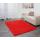 Teppich HWC-F69, Shaggy Lufer Hochflor Langflor, Stoff/Textil flauschig weich 200x140cm ~ rot