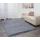 Teppich HWC-F69, Shaggy Läufer Hochflor Langflor, Stoff/Textil flauschig weich 230x160cm ~ grau