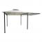 Pergola HWC-F94, Garten Pavillon, Stahl bewegliche Seitenwand 2,5x2,5m ~ creme-beige