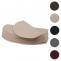 15er-Set Stufenmatte HWC-G49, Treppenteppich Treppenschutz Treppenmattenset, 65x25cm ~ halbrund, creme-beige