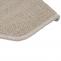 15er-Set Stufenmatte HWC-G49, Treppenteppich Treppenschutz Treppenmattenset, 65x25cm ~ halbrund, creme-beige