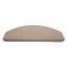 15er-Set Stufenmatte HWC-G49, Treppenteppich Treppenschutz Treppenmattenset, 65x25cm ~ halbrund, creme-beige
