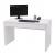 Schreibtisch HWC-G51, Bürotisch Computertisch Arbeitstisch, Hochglanz Weiß ~ 120x60cm