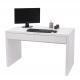 Schreibtisch HWC-G51, Bürotisch Computertisch Arbeitstisch, Hochglanz Weiß ~ 100x60cm