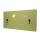 Akustik-Tischtrennwand HWC-G75, Büro-Sichtschutz Schreibtisch Pinnwand, doppelwandig Stoff/Textil ~ 60x120cm grün